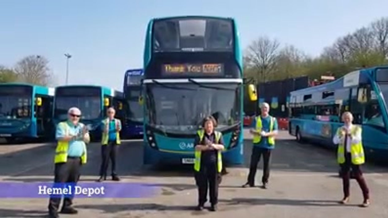 Arriva Clap for the NHS